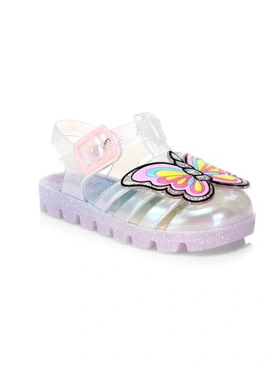 Shop Sophia Webster Baby Girl's & Little Girl's Unicorn Jelly Sandals In Neutral