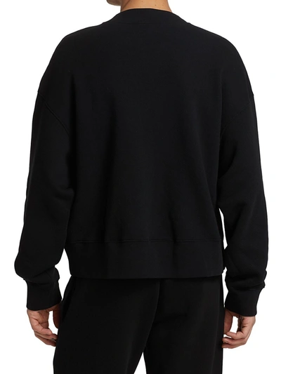 Shop Palm Angels Men's Hue Gothic Logo Sweatshirt In Black Multi
