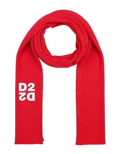 Shop Dsquared2 Scarves In Red
