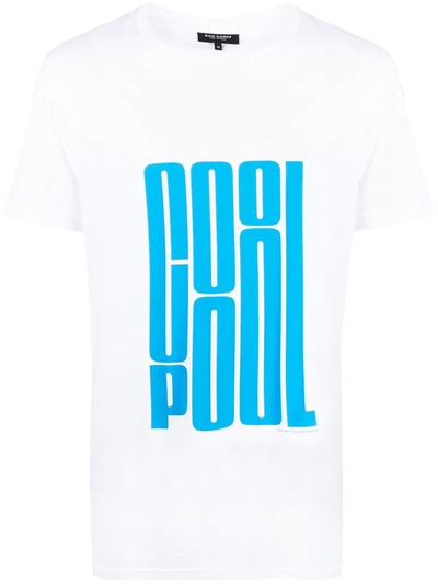 Shop Ron Dorff Cool Pool Print T-shirt In White