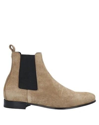 Shop Giuseppe Zanotti Ankle Boots In Sand