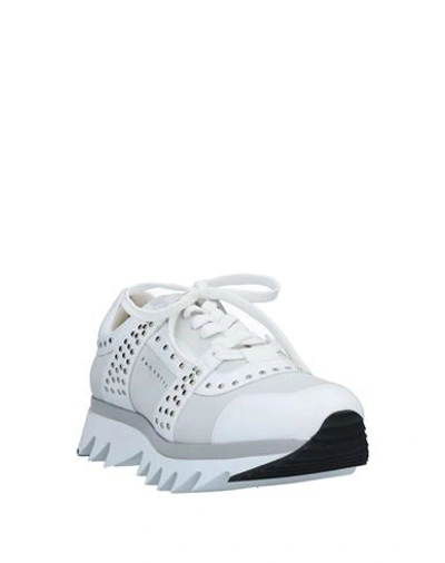 Shop Cesare Paciotti Sneakers In White