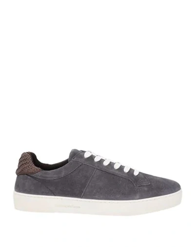 Shop Ermenegildo Zegna Sneakers In Lead