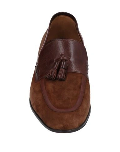 Shop A.testoni Loafers In Brown