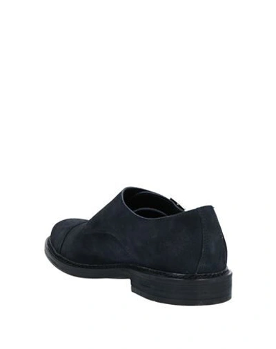 Shop Grey Daniele Alessandrini Man Loafers Midnight Blue Size 7 Soft Leather