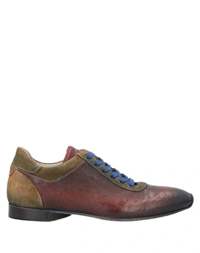 Shop Maledetti Toscani Dal 1848 1848 Lace-up Shoes In Cocoa
