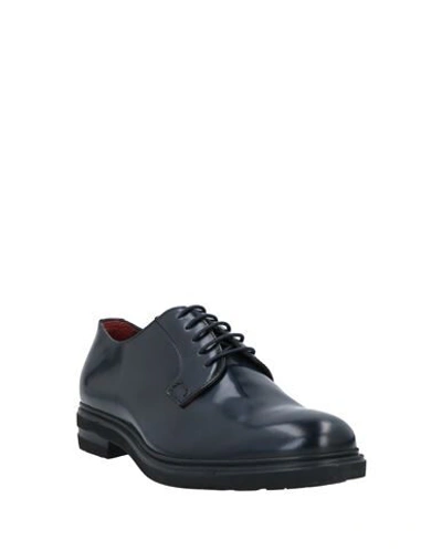 Shop Alexander Trend Lace-up Shoes In Dark Blue
