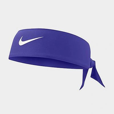 Shop Nike Dri-fit Training Head Tie In Purple
