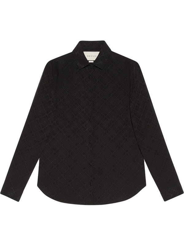 Gg Supreme Silk Shirt