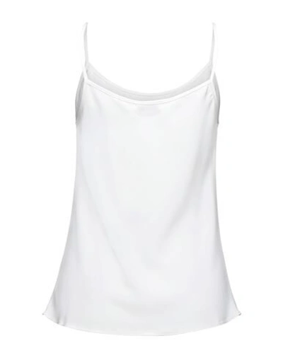 Shop Co Woman Top Ivory Size L Triacetate, Polyester In White