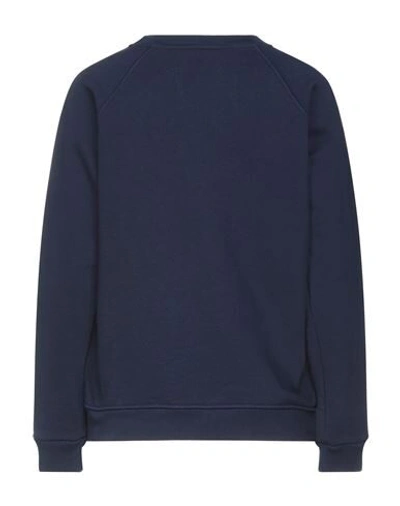 Shop Af Agger Sweatshirts In Dark Blue