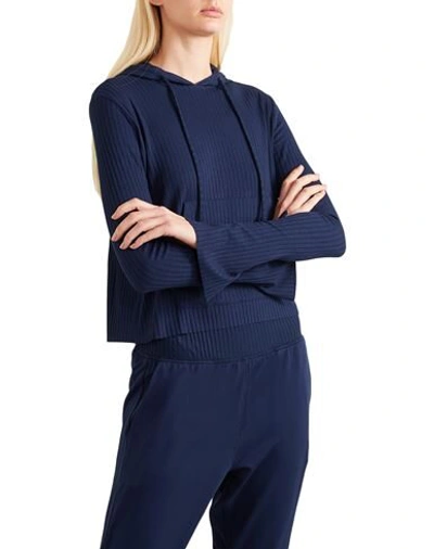 Shop Calé Woman Sweatshirt Blue Size L Viscose, Elastane