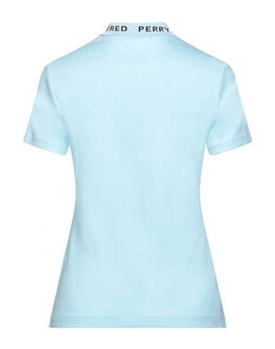 Shop Fred Perry Polo Shirt In Sky Blue