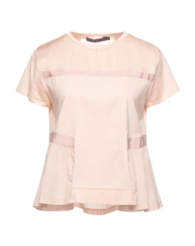 Shop 19.70 Nineteen Seventy T-shirts In Pink
