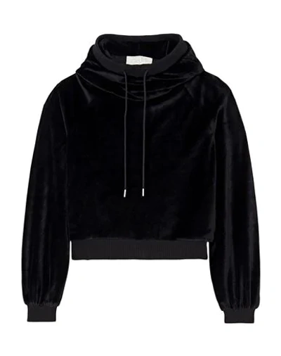 Shop Calé Woman Sweatshirt Black Size M Cotton, Modal, Polyamide