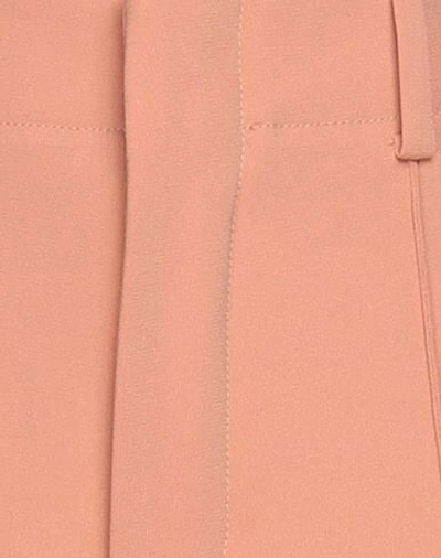 Shop Chloé Woman Shorts & Bermuda Shorts Apricot Size 2 Triacetate, Polyester In Orange