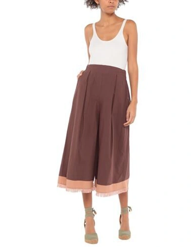 Shop Même Road 3/4-length Shorts In Brown