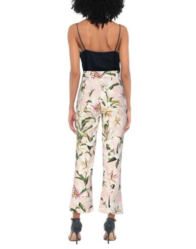 Shop Dolce & Gabbana Woman Pants Pink Size 14 Viscose, Elastane