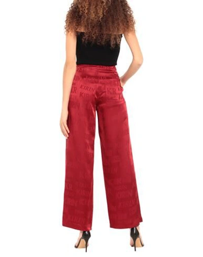Shop Kirin Peggy Gou Woman Pants Red Size 8 Acetate, Viscose