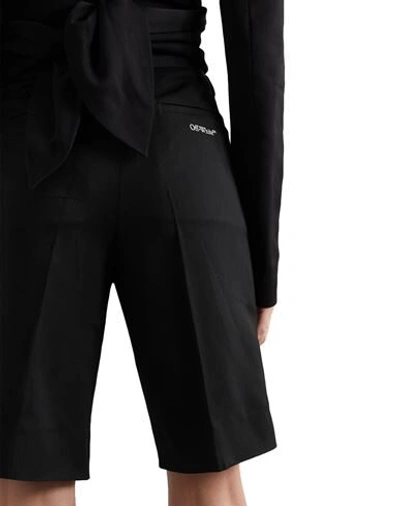 Shop Off-white &trade; Shorts & Bermuda Shorts In Black