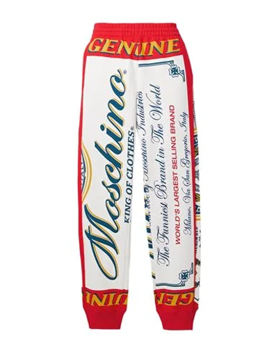 Moschino Casual Pants In Red