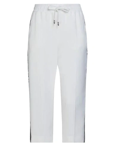 Shop Dolce & Gabbana Cropped Pants In White