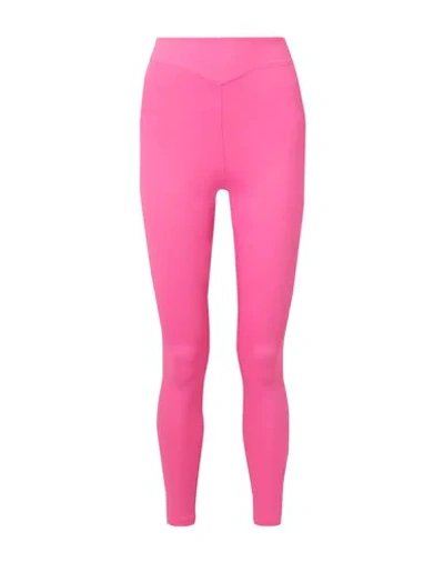 Shop Adam Selman Sport Leggings In Fuchsia