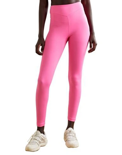 Shop Adam Selman Sport Leggings In Fuchsia