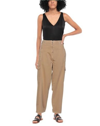 My Twin Twinset Pants In Beige
