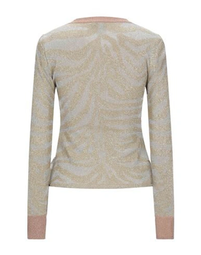 Shop Herve Leger Sweaters In Gold