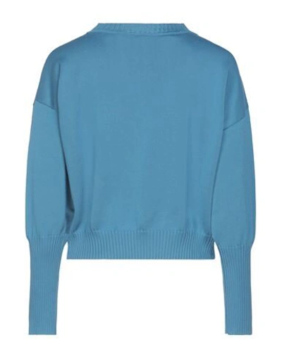 Moschino Sweaters In Slate Blue