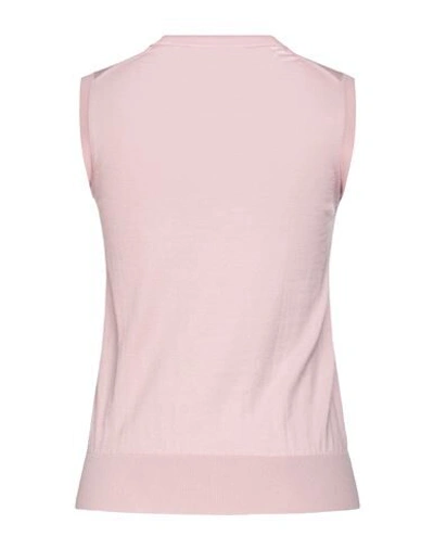 Shop Dolce & Gabbana Woman Sweater Pastel Pink Size 10 Cashmere, Silk