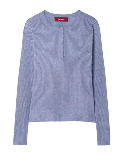 Shop Sies Marjan Woman Sweater Slate Blue Size M Merino Wool, Elastane, Polyamide