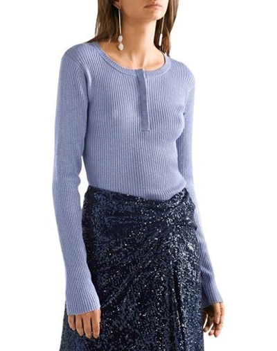 Shop Sies Marjan Woman Sweater Slate Blue Size M Merino Wool, Elastane, Polyamide