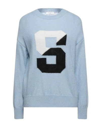 Shop Sandro Sweaters In Sky Blue