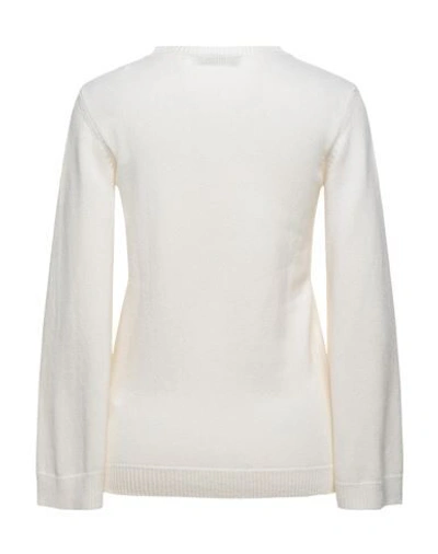 Shop Valentino Garavani Woman Sweater Ivory Size M Cashmere In White