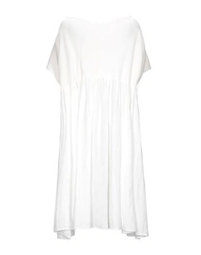 Shop A.b  Apuntob Knee-length Dresses In White