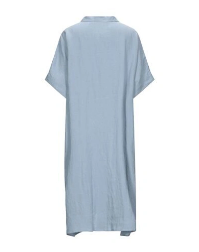 Shop A.b  Apuntob Knee-length Dress In Slate Blue