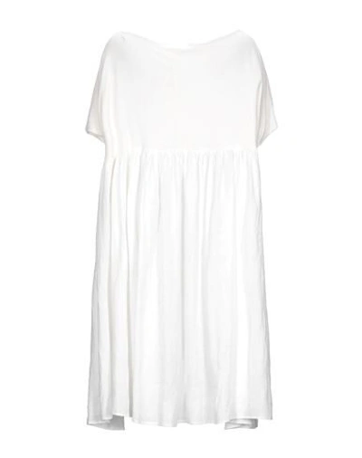 Shop A.b  Apuntob Midi Dresses In Ivory