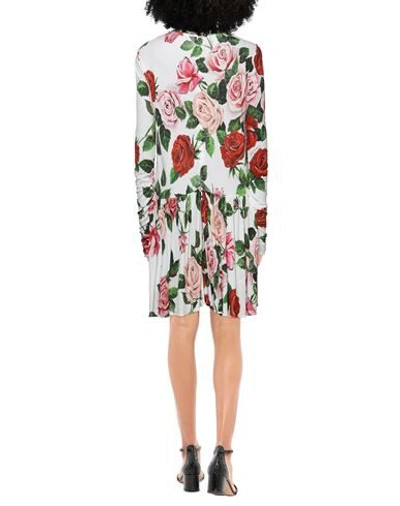 Dolce & Gabbana Midi Dresses In White