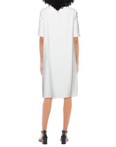 Shop Giorgio Armani Midi Dresses In White