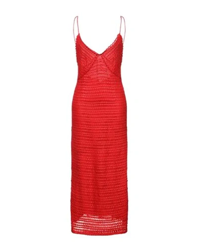 Shop Magda Butrym Long Dresses In Red