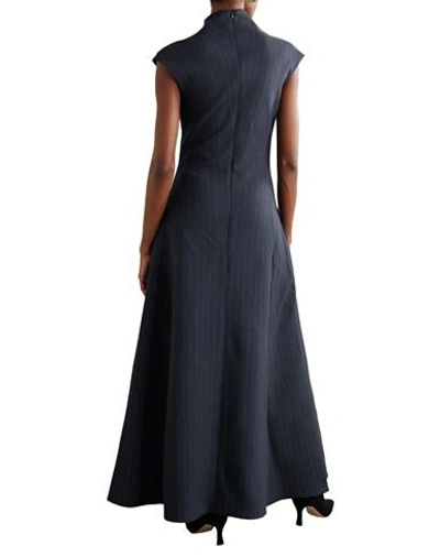 Shop Anna Quan Long Dresses In Dark Blue