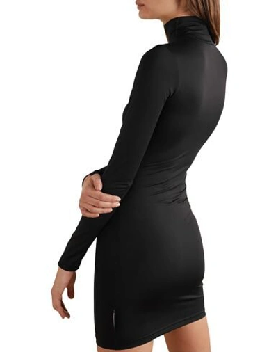 Shop Vetements Short Dresses In Black