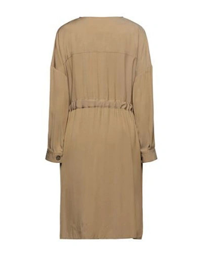 Shop French Connection Midi Dresses In Khaki