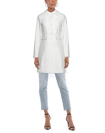 Herno Overcoats In White