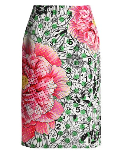 Shop Mary Katrantzou 3/4 Length Skirts In Pink