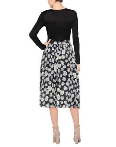 Shop Boutique Moschino Woman Midi Skirt Black Size 10 Viscose