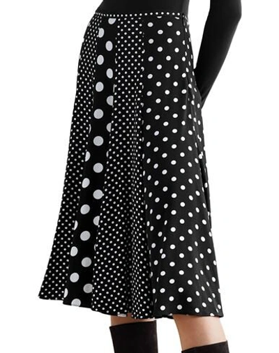 Shop Michael Kors Collection Woman Midi Skirt Black Size 8 Rayon