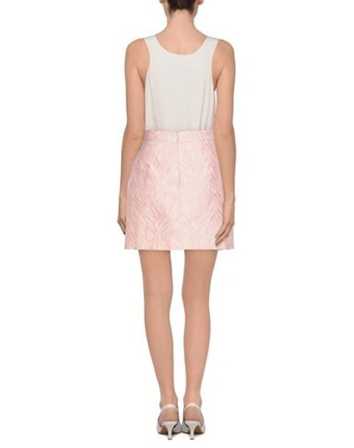 Shop Sandro Mini Skirts In Pink